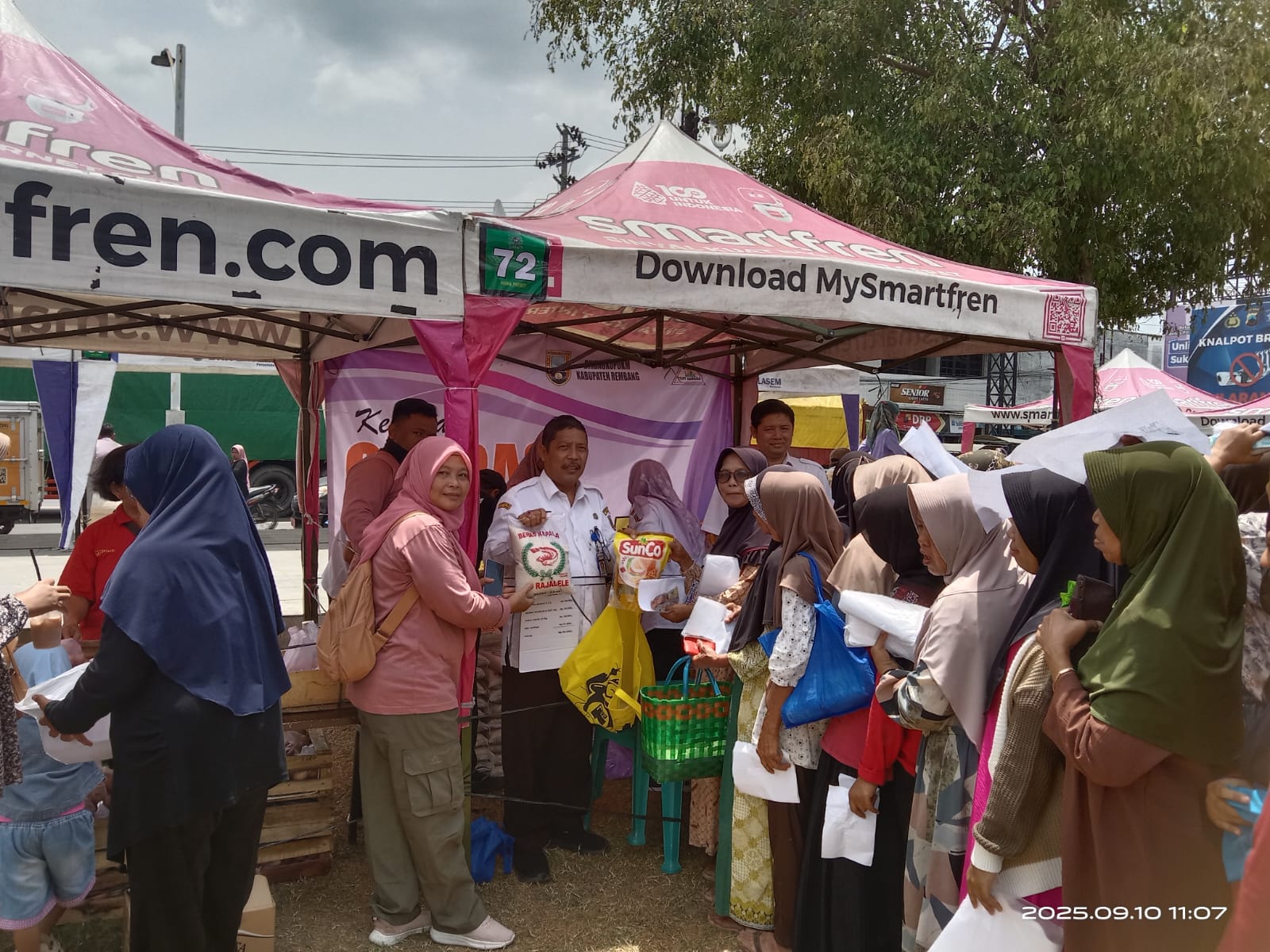OPERASI PASAR MURAH HADIR MELAYANI MASYARAKAT DI FESTIVAL KOTA PUSAKA LASEM