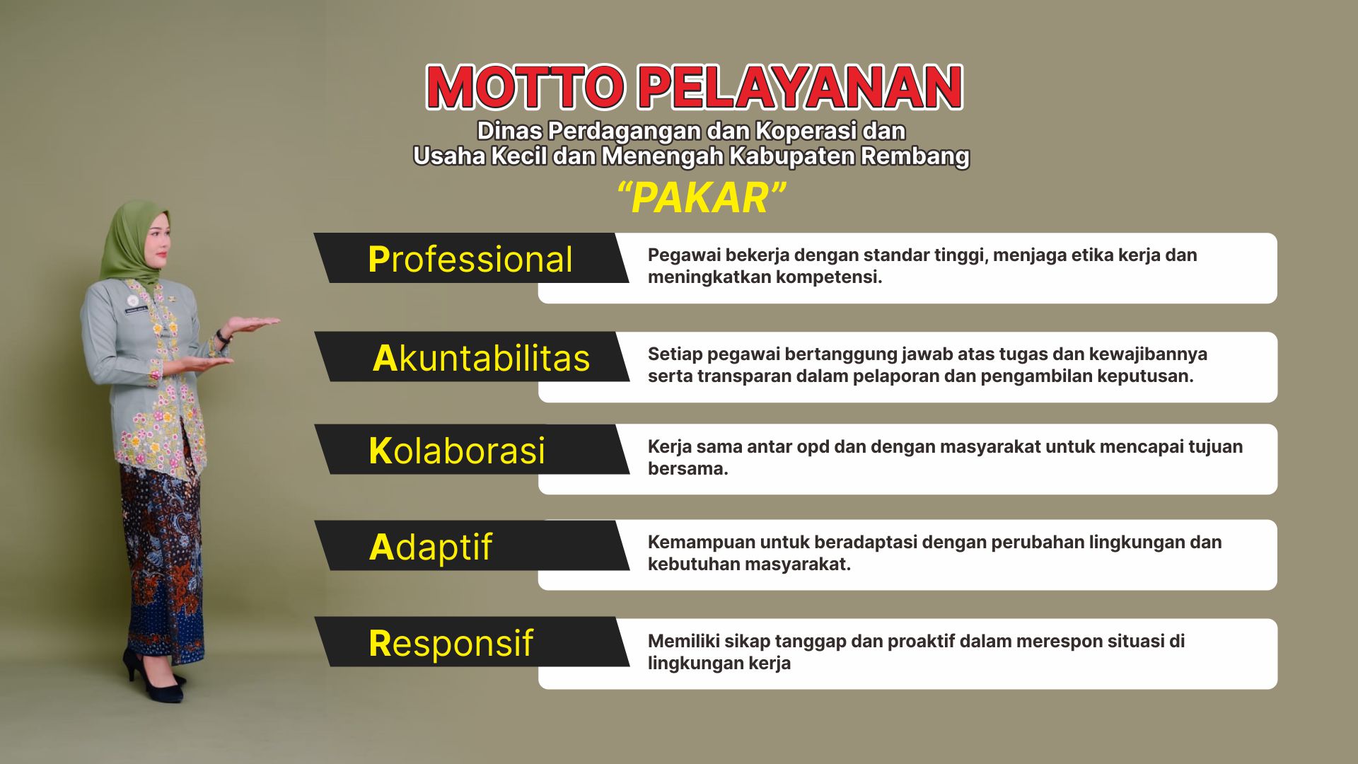 Motto Pelayanan
